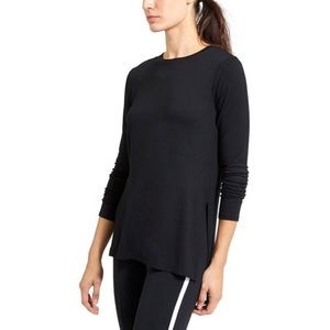 Athleta Side Slit Long Sleeve Tee - XS